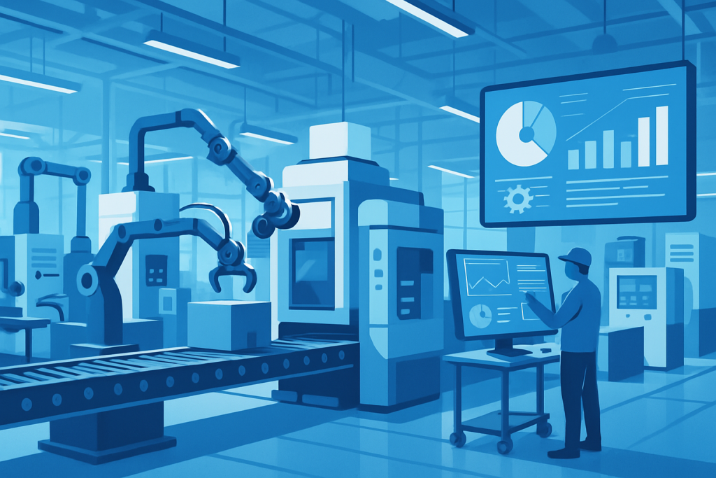 controle de produção industrial