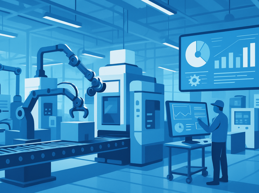 controle de produção industrial