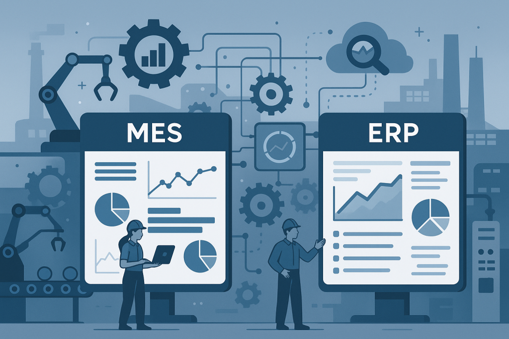MES ERP integração