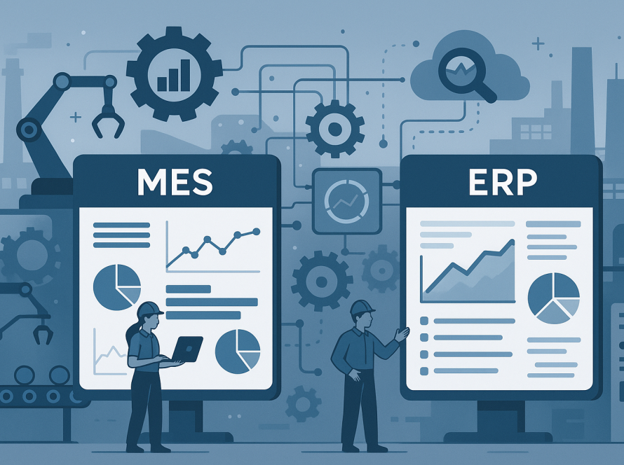 MES ERP integração