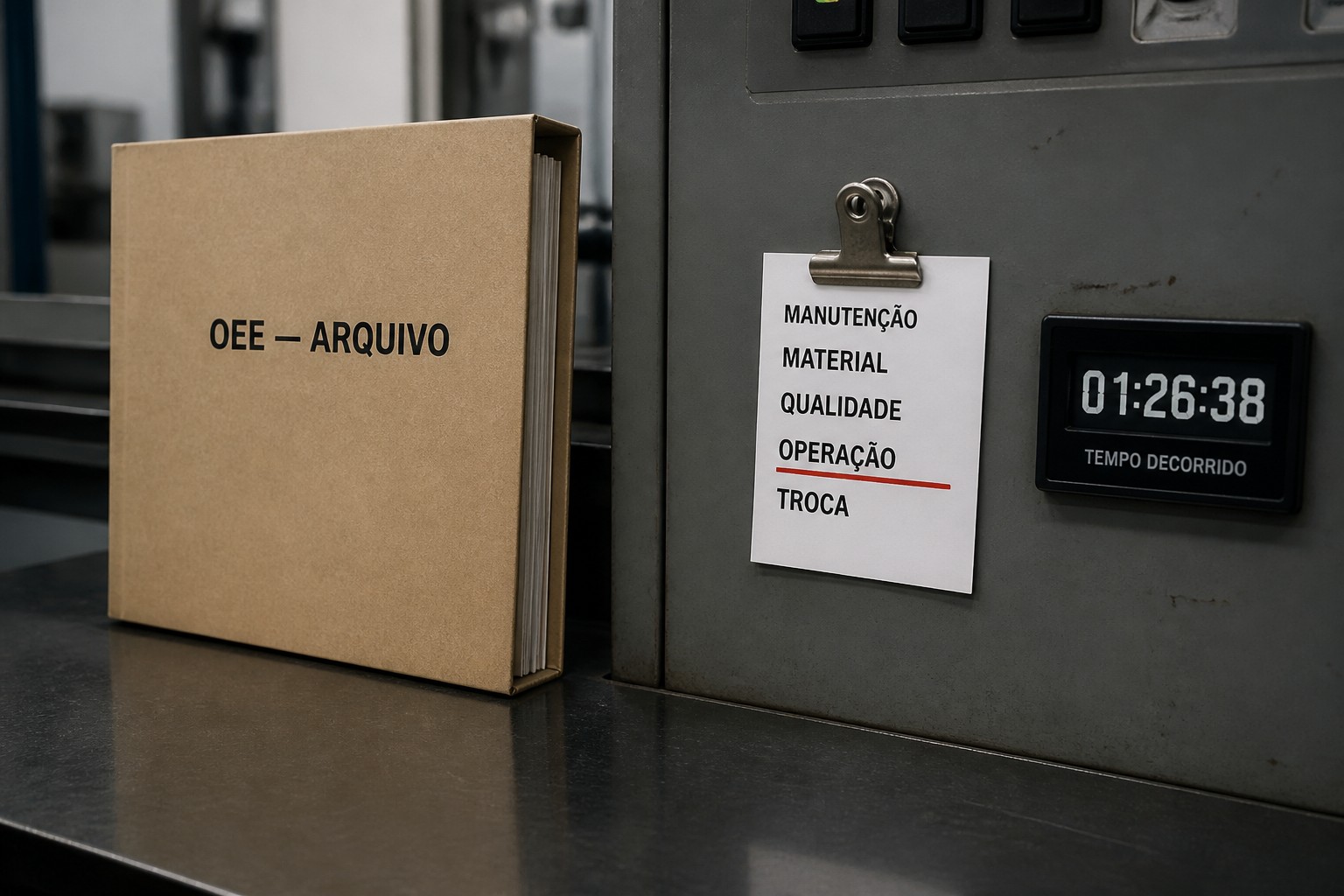 monitoramento de oee