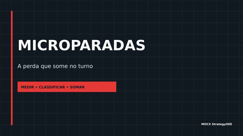 microparadas na produção