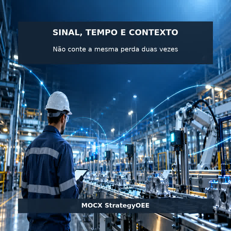 microparadas ou ciclo lento: validação prática em operação industrial